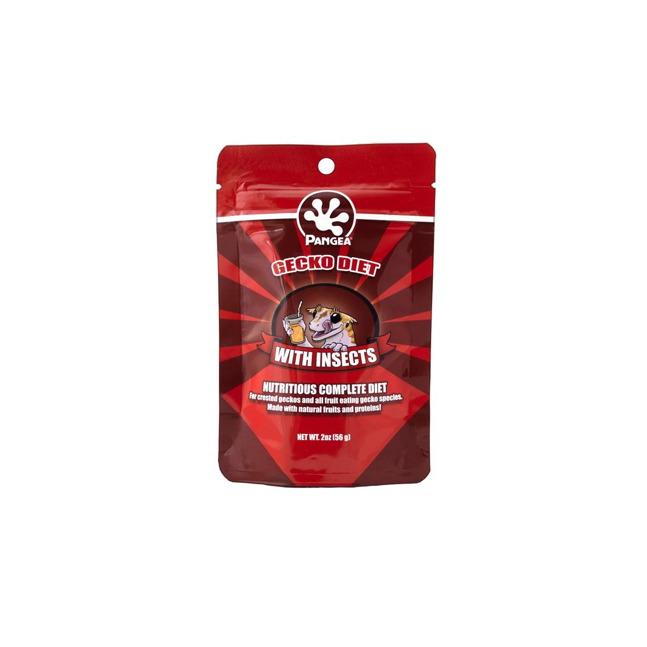 Pangea Gecko Diet - Fruit Mix with Insects 2oz